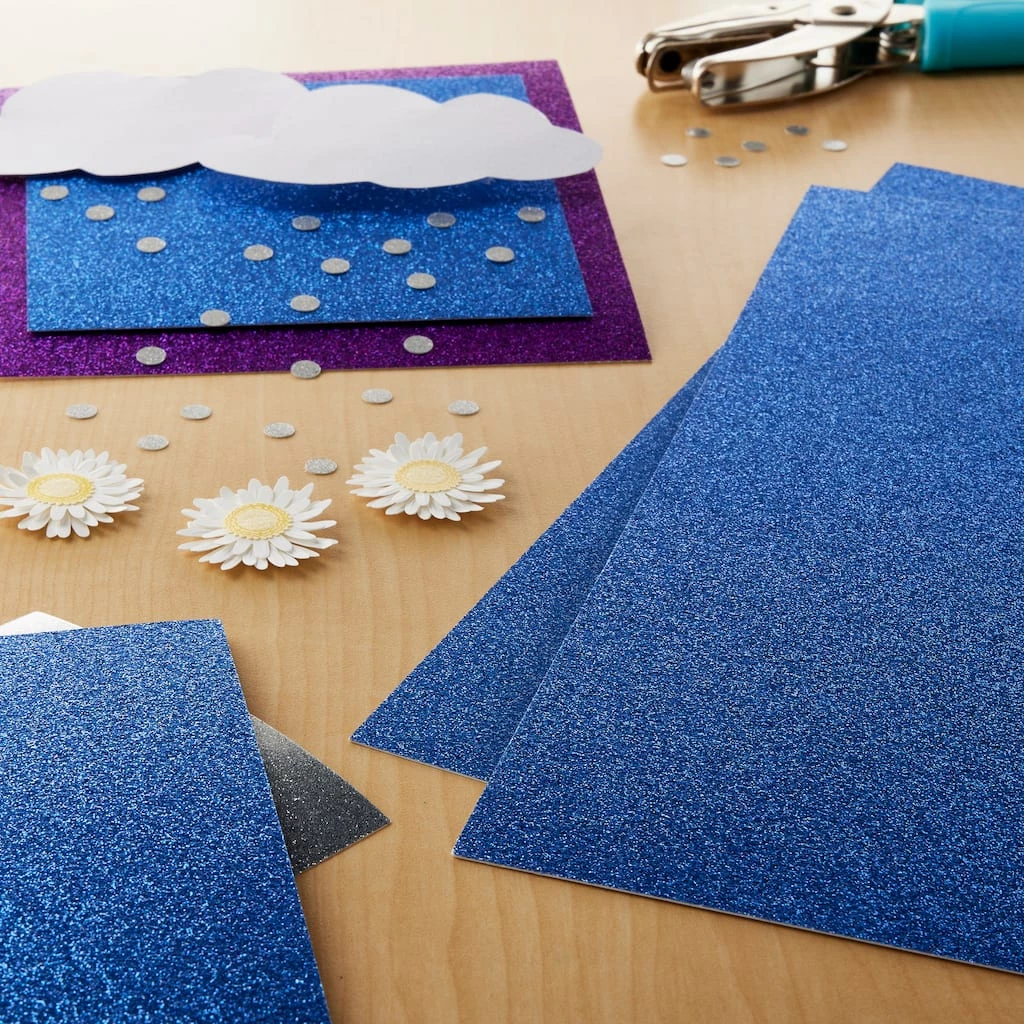 Buy 😀 Glitter Cardstock Paper by Recollections™, 12" x 12" 🛒 2 Buy 😀 Glitter Cardstock Paper by Recollections™, 12" x 12" 🛒 - Image 2