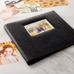 Alternative view of Brand new ⌛ Black Embossed Scrapbook Album by Recollections® 😀