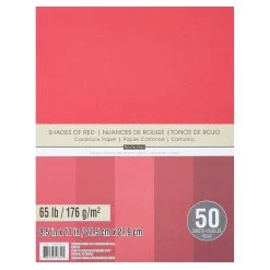 Top 10 โญ Shades of Red 8.5" x 11" Cardstock Paper by Recollections™, 50 Sheets ๐