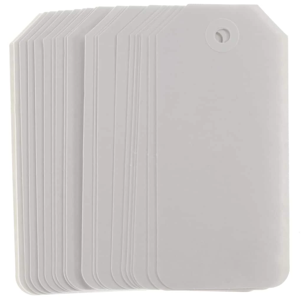 Flash Sale ⌛ 12 Packs: 20 ct. (240 total) Ivory Creative Tags by Recollections™ ✔️ 2 Flash Sale ⌛ 12 Packs: 20 ct. (240 total) Ivory Creative Tags by Recollections™ ✔️ - Image 2