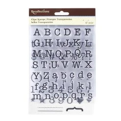 Best reviews of 🛒 Typewriter Alphabet Clear Stamps by Recollections™ 🔥