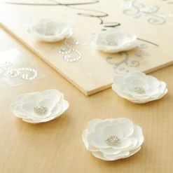 Alternative view of Cheap 🤩 White Mulberry Flower Embellishments by Recollections™ Signature™ ✨