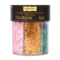 Best Pirce โ๏ธ Signature Chunky Glitter Caddy, Pastels By Recollections™ ๐ฅฐ