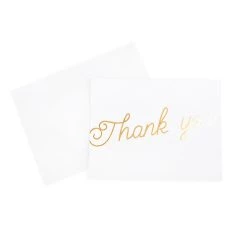 Deals 🔥 Thank You Cards & Envelopes by Recollections™, 4.25" x 5.5" 🥰
