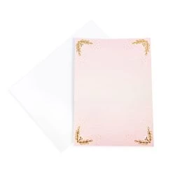 Best Pirce 👍 Blush Glam Flat Cards & Envelopes by Recollections™, 5" x 7" ⭐