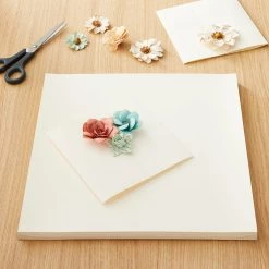 Alternative view of Wholesale 🎁 Natural 12" x 12" Linen Texture Cardstock by Recollections™, 60 Sheets ✔️