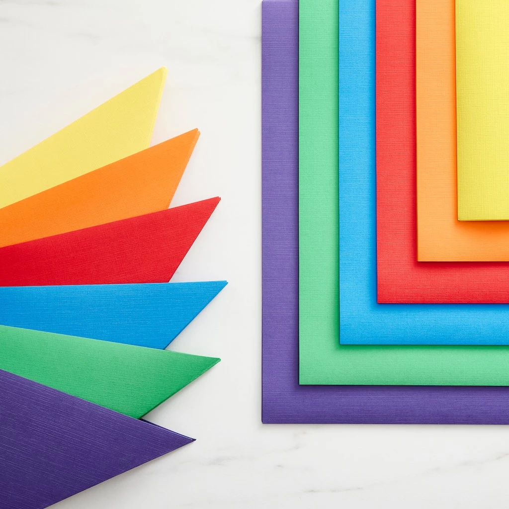 Deals ⌛ Primary 12" x 12" Linen Texture Cardstock by Recollections™, 60 Sheets ✔️ 2 Deals ⌛ Primary 12" x 12" Linen Texture Cardstock by Recollections™, 60 Sheets ✔️ - Image 2