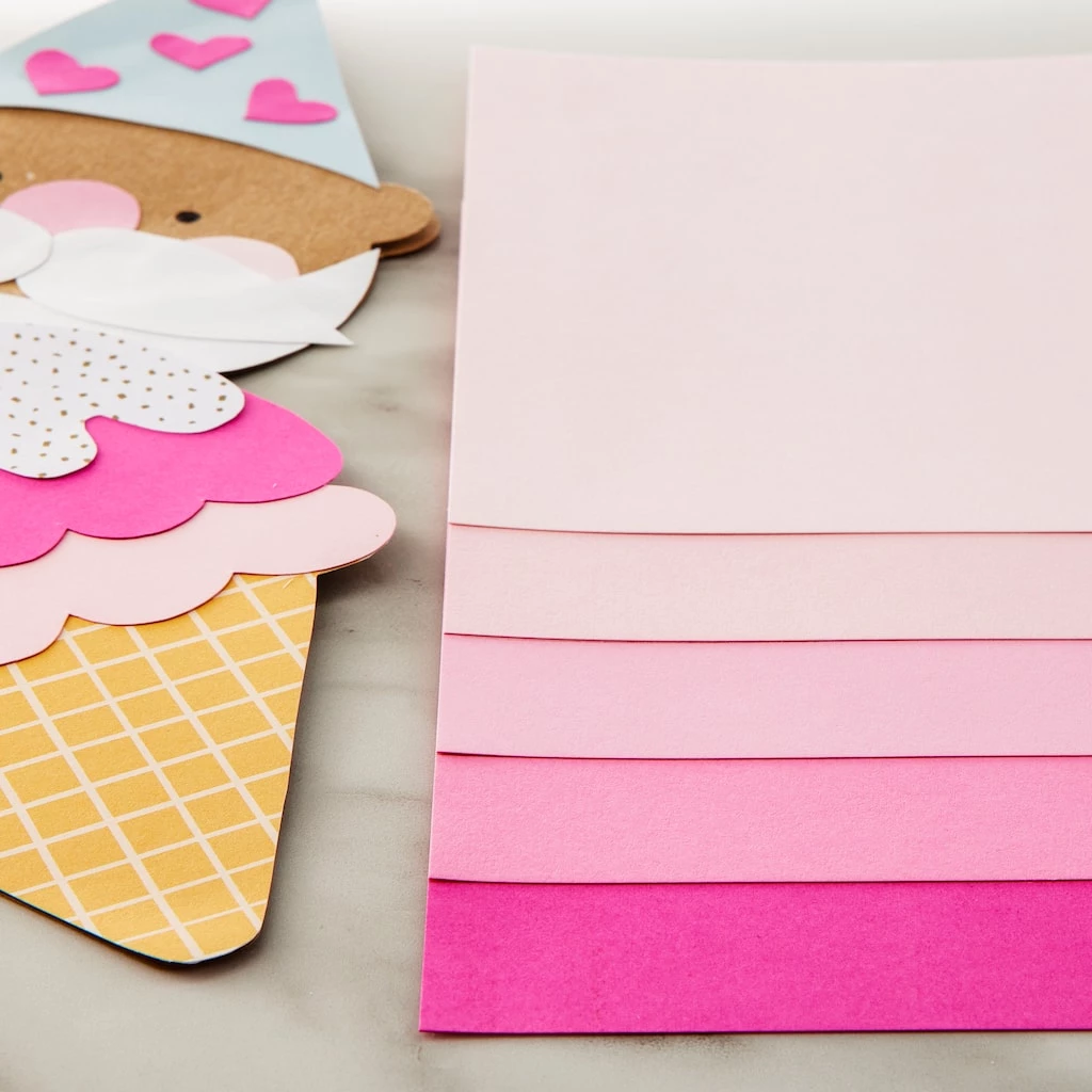 Outlet 🎁 Pink Buttons 6" x 6.5" Cardstock Paper by Recollections™, 100 Sheets 🎉 2 Outlet 🎁 Pink Buttons 6" x 6.5" Cardstock Paper by Recollections™, 100 Sheets 🎉 - Image 2