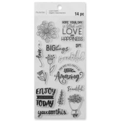 Alternative view of Budget 🔔 Enjoy Yourself Clear Stamp Set by Recollections™ 😉