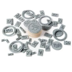 Buy 🎁 Interchangeable Monogram Stamp Kit by Recollections™ 😉 -Michaels Stores 10624717 22