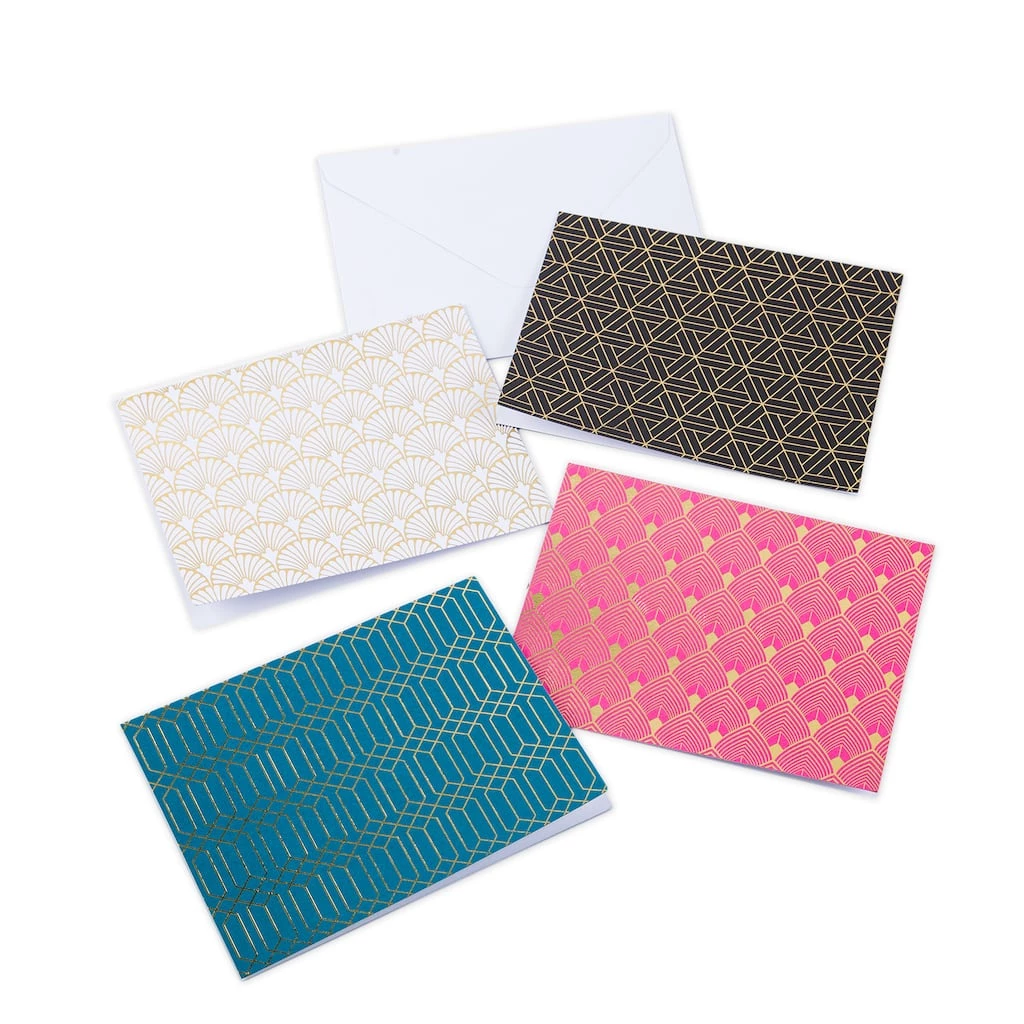 Flash Sale ⌛ Art Deco Cards & Envelopes by Recollections™, 4.25" x 5.5" ✨ 1 Flash Sale ⌛ Art Deco Cards & Envelopes by Recollections™, 4.25" x 5.5" ✨