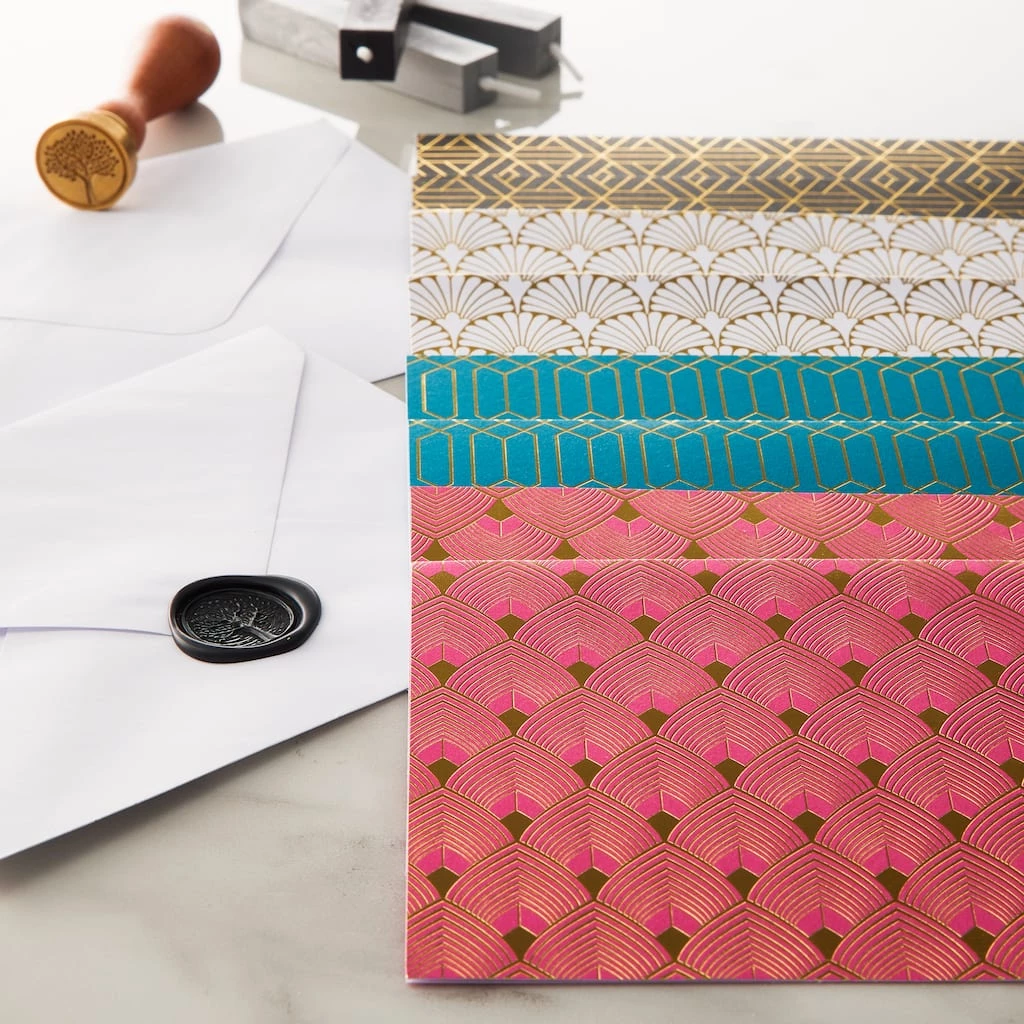 Flash Sale ⌛ Art Deco Cards & Envelopes by Recollections™, 4.25" x 5.5" ✨ 2 Flash Sale ⌛ Art Deco Cards & Envelopes by Recollections™, 4.25" x 5.5" ✨ - Image 2