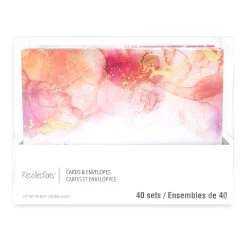 Brand new 👏 Gilded Ink Cards & Envelopes by Recollections™, 4.25" x 5.5" ✨