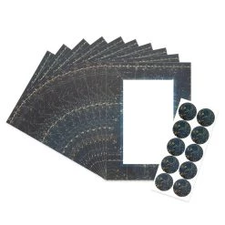 Alternative view of Best Pirce ✔️ 12 Packs: 10 ct. (120 total) 5" x 7" Celestial Flat Cards & Envelopes by Recollections™ 😍