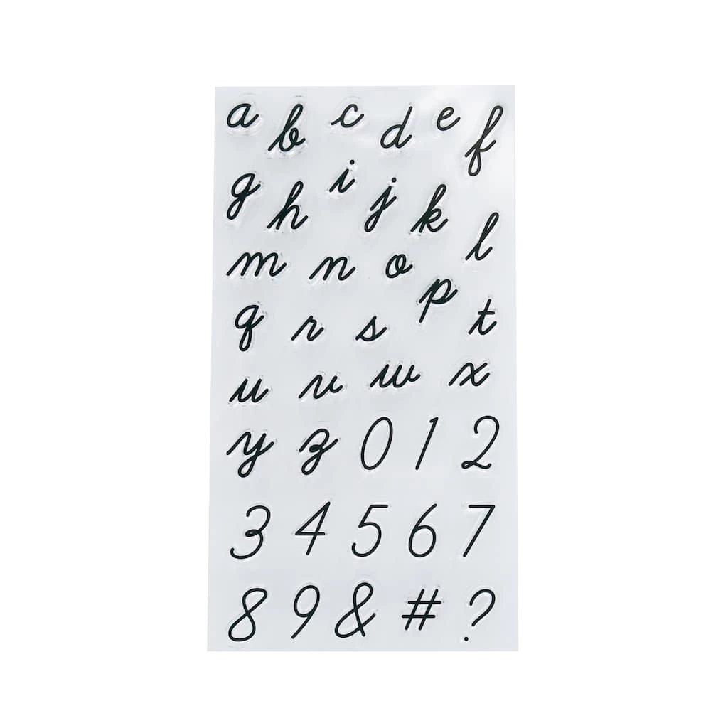 Cheapest 😀 New Cursive Clear Stamp by Recollections™ 🌟 3 Cheapest 😀 New Cursive Clear Stamp by Recollections™ 🌟 - Image 3