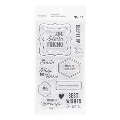 Flash Sale ⌛ Sentiment Borders Clear Stamp Set by Recollections™ 🔔