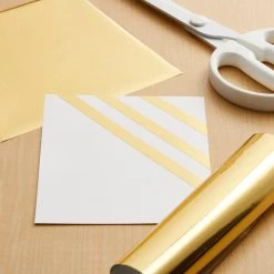 Alternative view of Flash Sale ❤️ Gold Foil Transfer Sheets by Recollections™, 5.5" x 5.5" 🌟