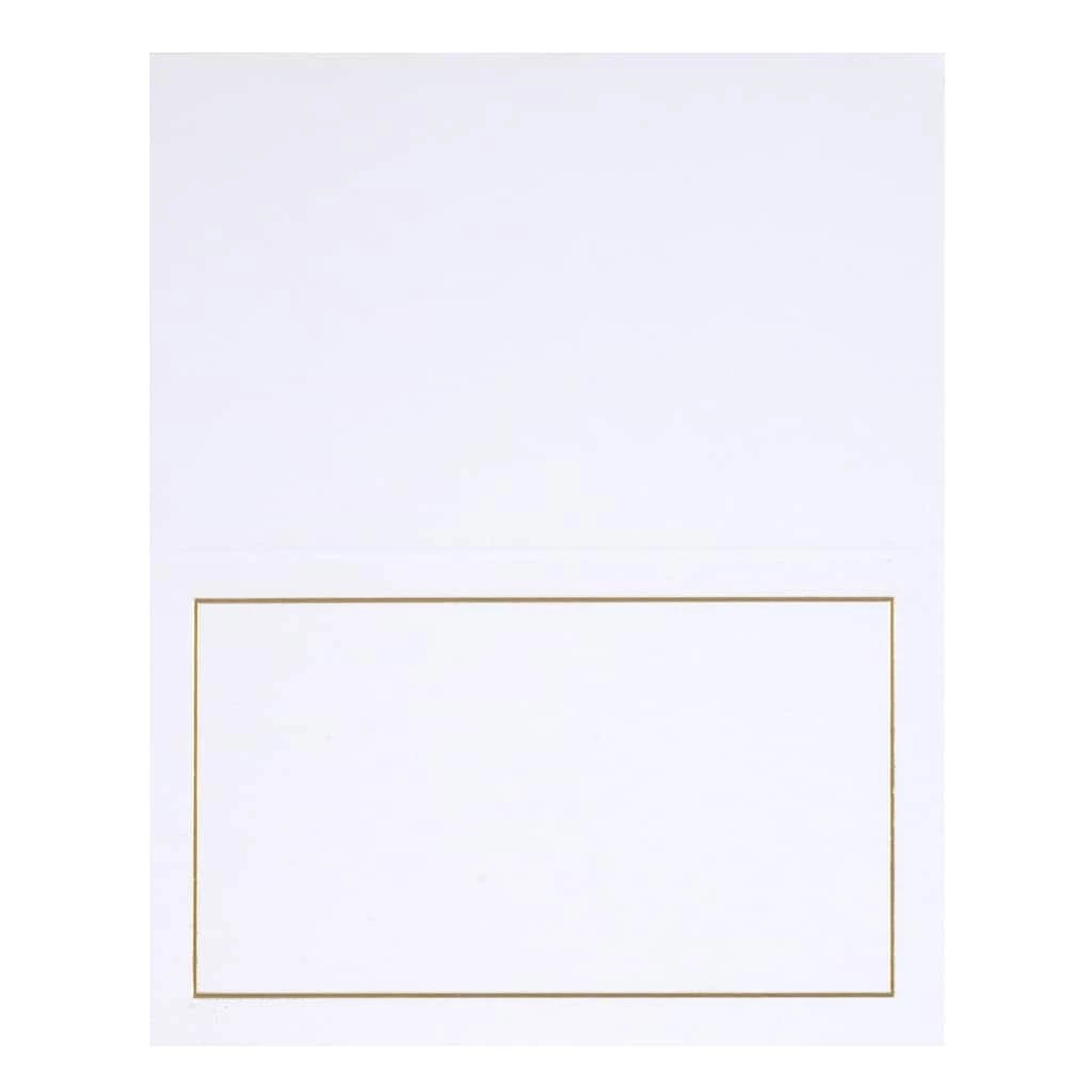 Buy ๐ 12 Packs: 50 ct. (600 total) Gold Trim Place Cards by Recollections™ ๐งจ 3 Buy ๐ 12 Packs: 50 ct. (600 total) Gold Trim Place Cards by Recollections™ ๐งจ - Image 3