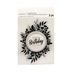 Flash Sale 🔔 Birthday Clear Stamps and Die Set by Recollections™ ⌛