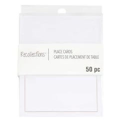 Best Pirce โ๏ธ 12 Packs: 50 ct. (600 total) Rose Gold Trim Place Cards by Recollections™ ๐