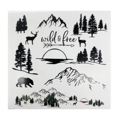 Alternative view of Best Pirce 🥰 6 Pack: Wild & Free Wood Stamp Jar Set by Recollections™ 🛒