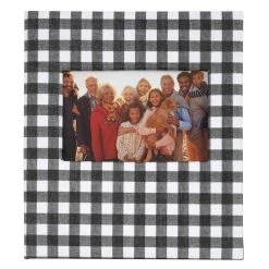 Best deal ❤️ Black & White Buffalo Check 2-Up Photo Album by Recollections™ ⌛