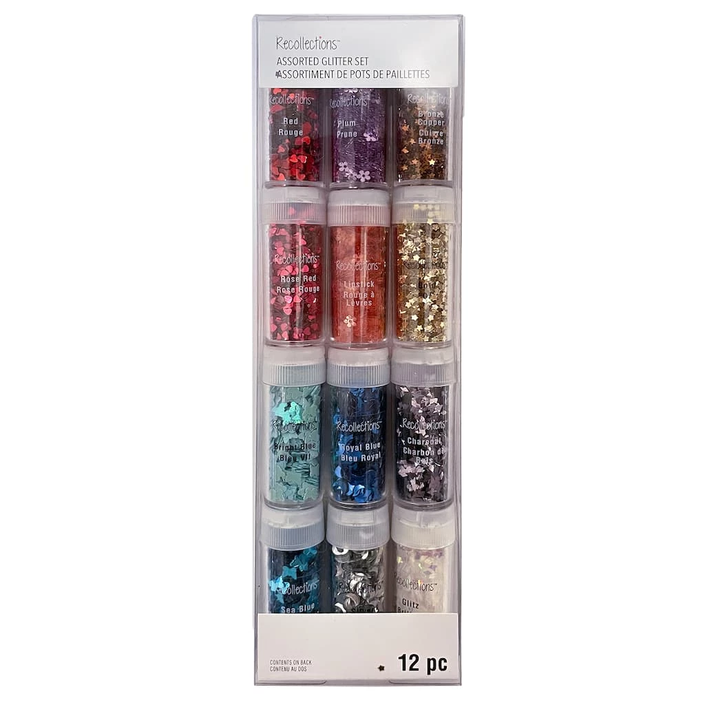 Buy โ 6 Packs: 12 ct. (72 total) Glitter Shapes Pack by Recollections™ ๐ 1 Buy โ 6 Packs: 12 ct. (72 total) Glitter Shapes Pack by Recollections™ ๐