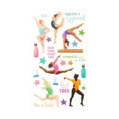 Alternative view of Hot Sale ⌛ Gymnastics Dimensional Stickers by Recollections™ 🎁