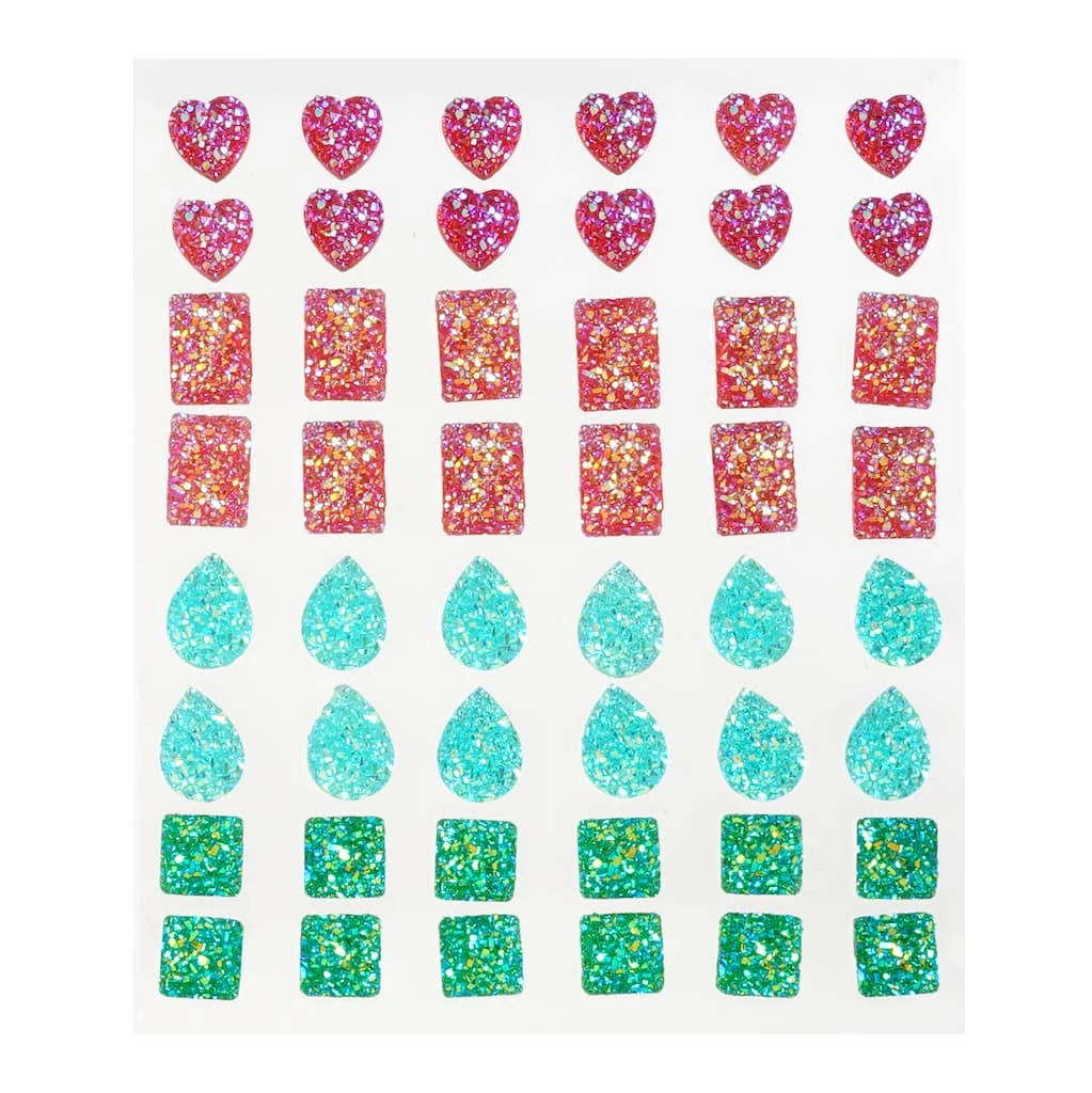 Cheapest π₯° 12 Pack: Rainbow Bling Mix Shaped Stickers by Recollections™ π― 2 Cheapest π₯° 12 Pack: Rainbow Bling Mix Shaped Stickers by Recollections™ π― - Image 2