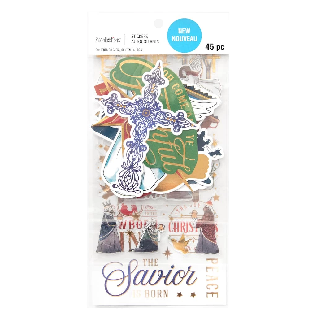 Best deal ⌛ Religious Christmas Sticker Pack by Recollections™ ✔️ 5 Best deal ⌛ Religious Christmas Sticker Pack by Recollections™ ✔️ - Image 5