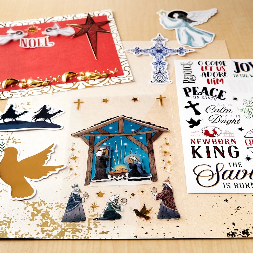 Best deal ⌛ Religious Christmas Sticker Pack by Recollections™ ✔️ 2 Best deal ⌛ Religious Christmas Sticker Pack by Recollections™ ✔️ - Image 2
