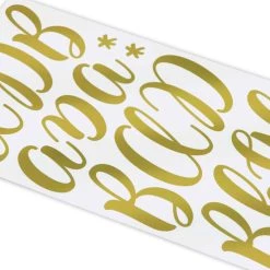 Alternative view of Best deal ✔️ Gold Hand Letter Alphabet Stickers by Recollections™ ✨