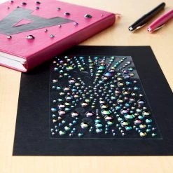 Alternative view of Best deal ⌛ Black AB Crystal Bling Stickers by Recollections™ 🛒