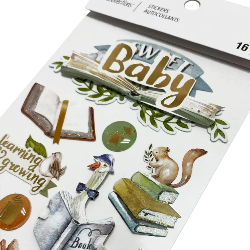 Flash Sale 😀 12 Pack: Baby Watercolor Dimensional Stickers by Recollections™ 🤩 4 Flash Sale 😀 12 Pack: Baby Watercolor Dimensional Stickers by Recollections™ 🤩 - Image 4