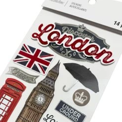 Alternative view of Best reviews of ✨ London Dimensional Stickers by Recollections™ 🧨