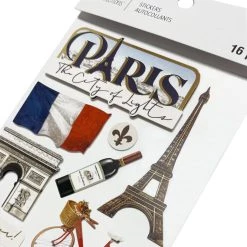 Alternative view of Wholesale 🎁 12 Pack: Paris Dimensional Stickers by Recollections™ ⌛