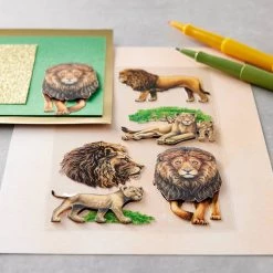 Outlet ✨ Lion Stickers by Recollections™ ✨ 5 Outlet ✨ Lion Stickers by Recollections™ ✨ -Michaels Stores 10666084 20