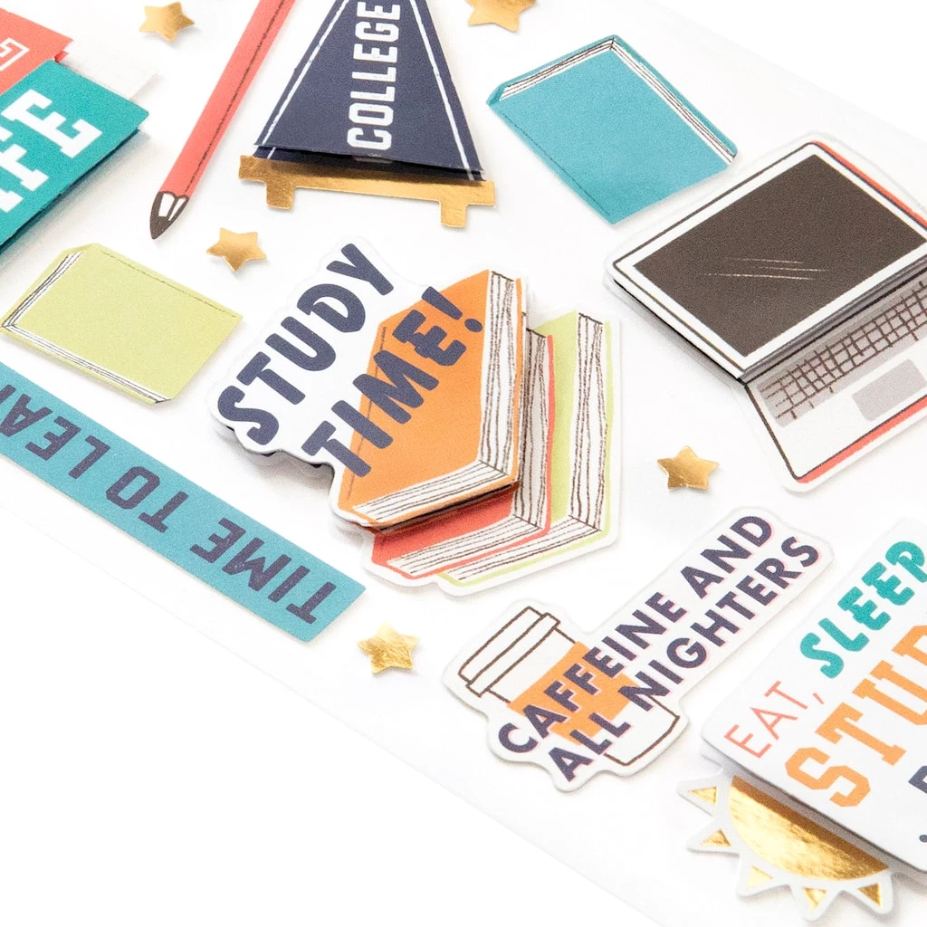 Coupon 👍 College Dimensional Stickers by Recollections™ 🔔 3 Coupon 👍 College Dimensional Stickers by Recollections™ 🔔 - Image 3