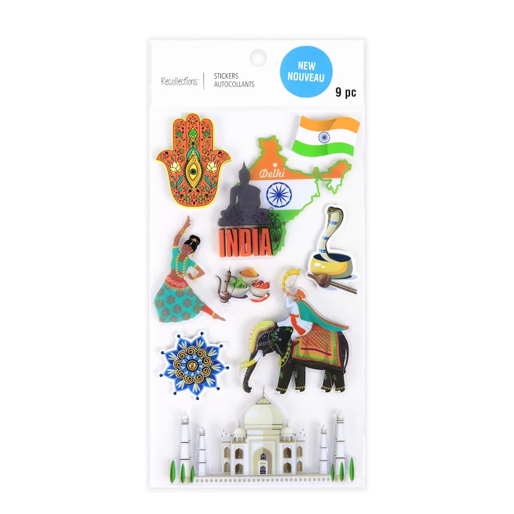 Best reviews of โ๏ธ India Dimensional Stickers by Recollections™ ๐ 1 Best reviews of โ๏ธ India Dimensional Stickers by Recollections™ ๐