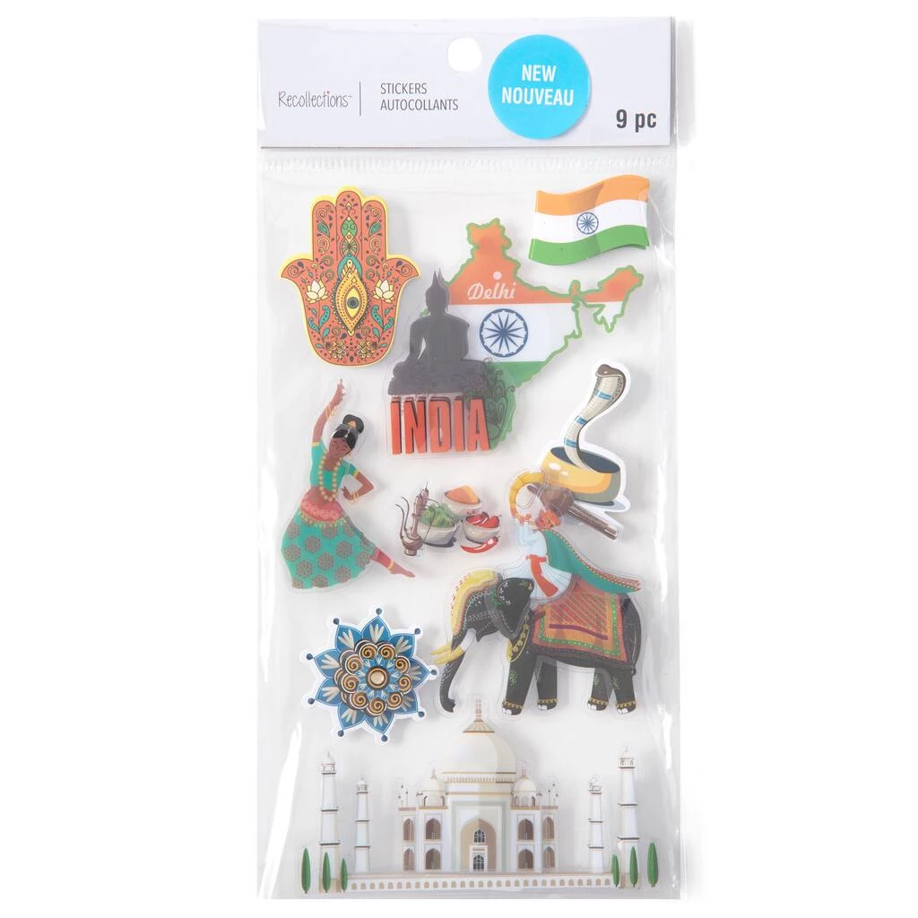 Best reviews of โ๏ธ India Dimensional Stickers by Recollections™ ๐ 6 Best reviews of โ๏ธ India Dimensional Stickers by Recollections™ ๐ - Image 6