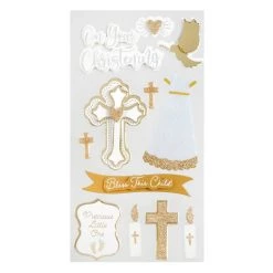 Cheapest ✨ Christening Baby Stickers by Recollections™ 💯 -Michaels Stores 10666827 2