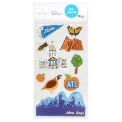 Best Pirce 😀 Atlanta Georgia Stickers by Recollections™ ⌛