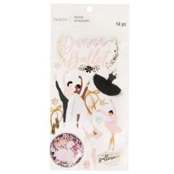 Best deal 😍 12 Pack: Ballet Dimensional Stickers by Recollections™ 💯