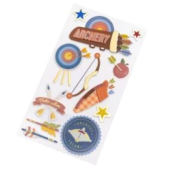 Alternative view of New ⌛ 12 Pack: Archery Stickers by Recollections™ 🎁