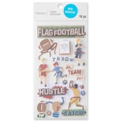 Best deal 👏 Flag Football Dimensional Stickers by Recollections™ ⌛