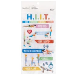 Top 10 🎁 12 Pack: H.I.I.T. Dimensional Stickers by Recollections™ 😀