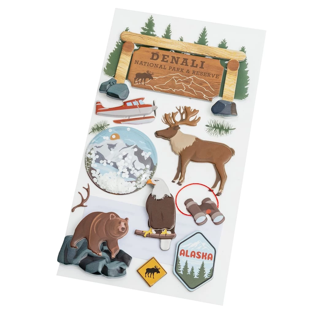 Best reviews of ✔️ 12 Pack: Denali National Park Dimensional Stickers by Recollections™ 🎁 2 Best reviews of ✔️ 12 Pack: Denali National Park Dimensional Stickers by Recollections™ 🎁 - Image 2