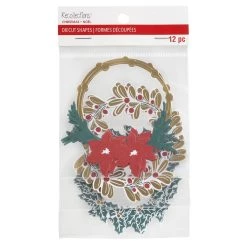 Alternative view of Top 10 ⌛ Christmas Wreath Die Cut Shapes by Recollections™ 😉