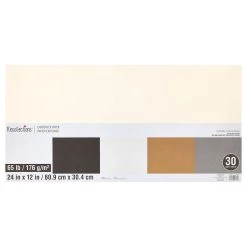 Top 10 โ๏ธ Neutral 12" x 24" Cardstock Paper by Recollections™, 30 Sheets ๐