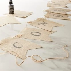 Alternative view of Best Sale ⭐ 9ft. Burlap Banner by Recollections™ ✔️